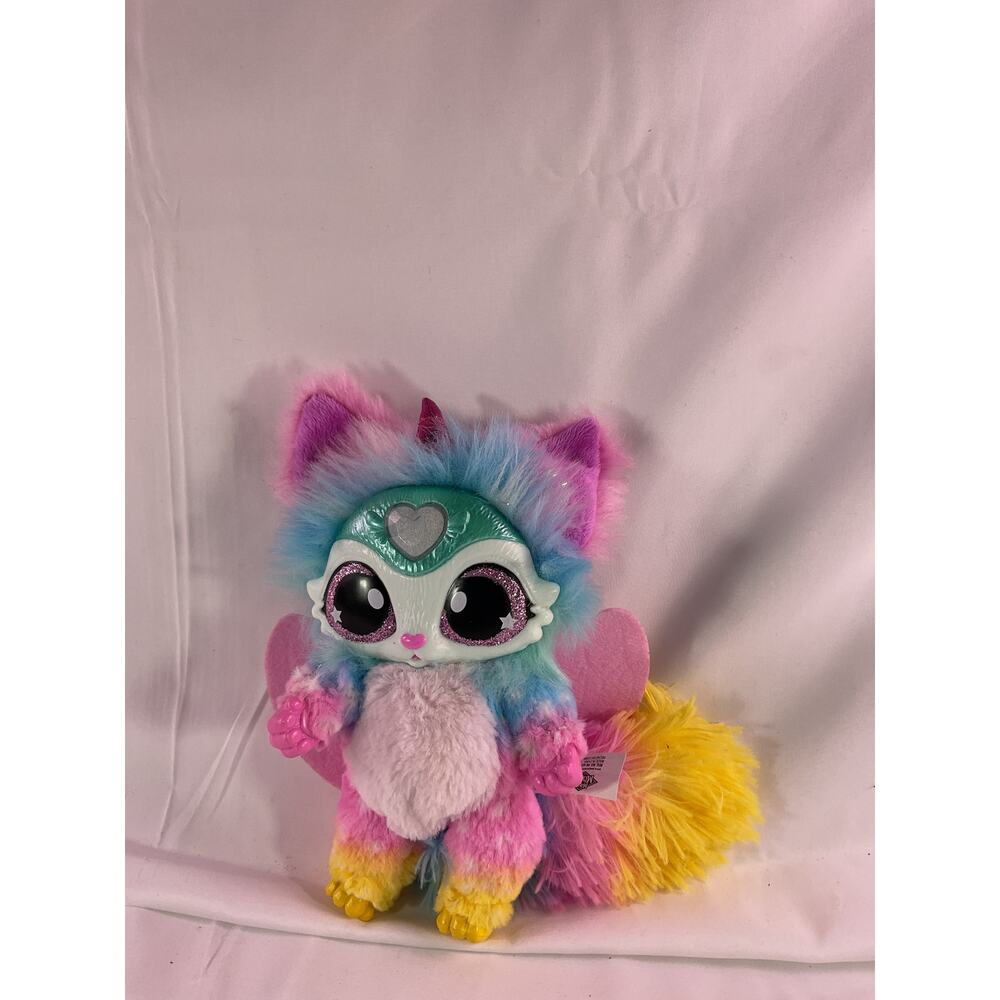 Moose Toys Magic Mixes Unicorn With Wings Interactive Plush 8" Multicolor